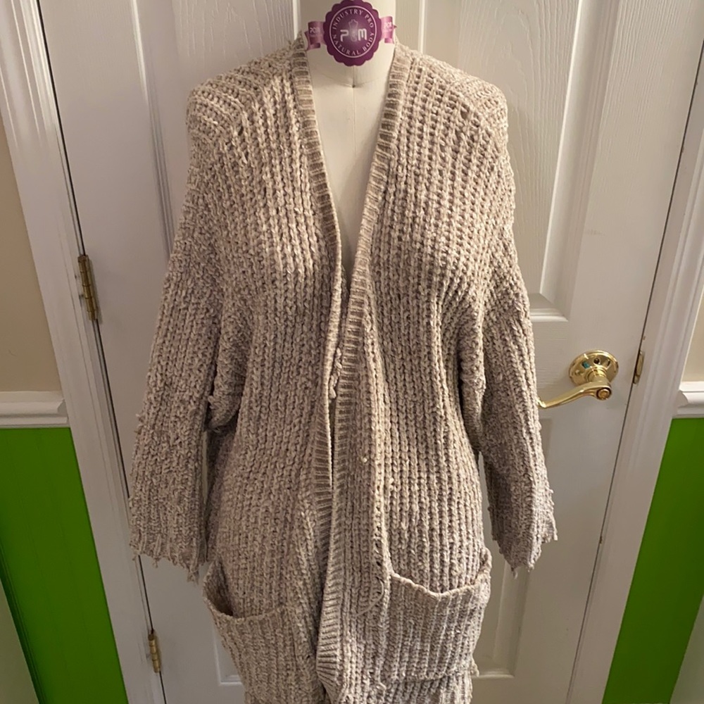 Vintage Havana Frayed Cardigan